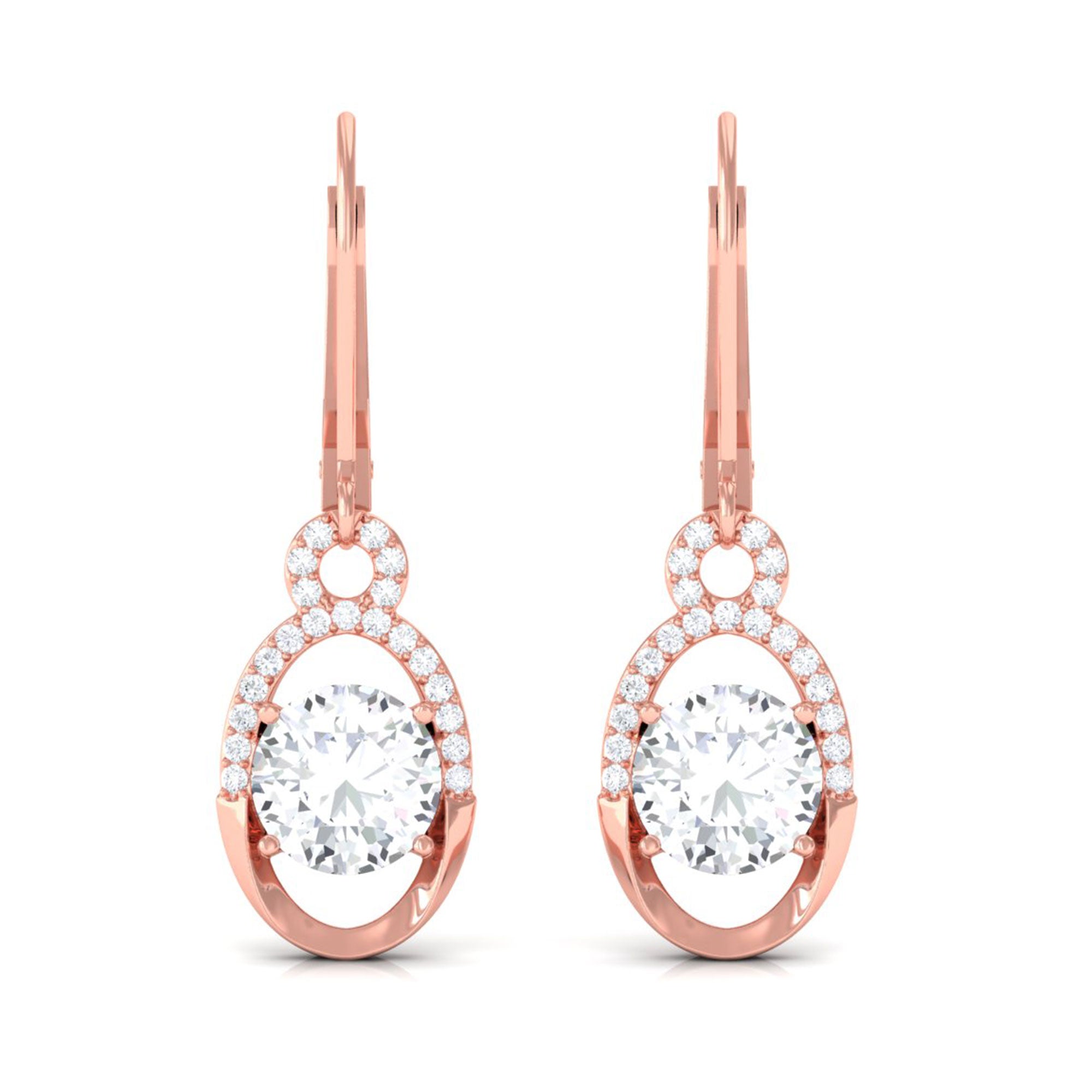Sparkanite Jewels-Certified Moissanite Classic Drop Earrings