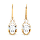 Sparkanite Jewels-Certified Moissanite Classic Drop Earrings